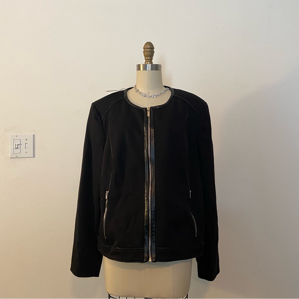 Jones New York Black Jacket - Size 16W